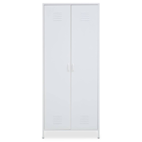 Academy Two Door White Wardrobe